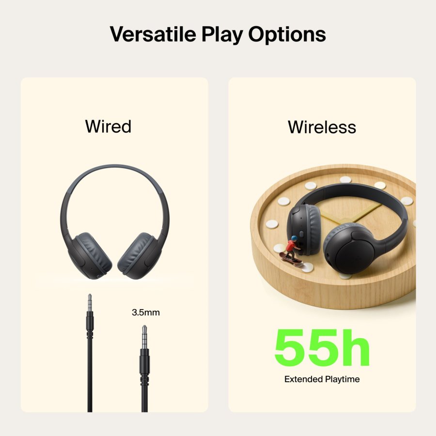 Belkin Soundform Mini 2 Wireless On-Ear Kinder schwarz AUD012hqBK #8