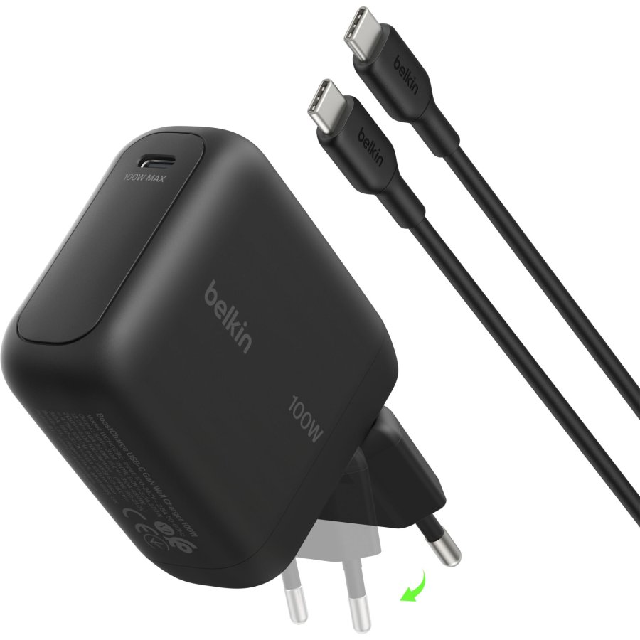 Belkin BOOSTCharge 100W USB-C GAN kal.St+Kab.s.WCH025KQ1.5BKB6 #1
