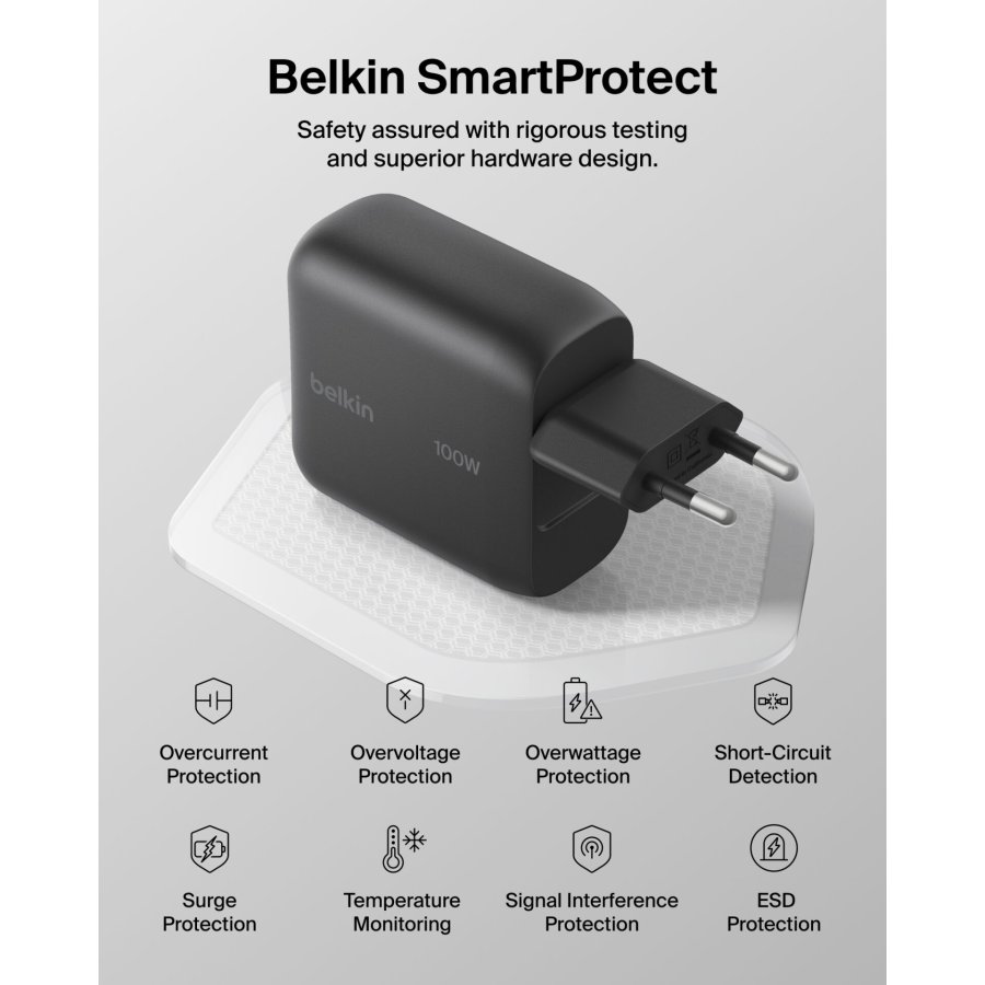 Belkin BOOSTCharge 100W USB-C GAN kal.St+Kab.s.WCH025KQ1.5BKB6 #11