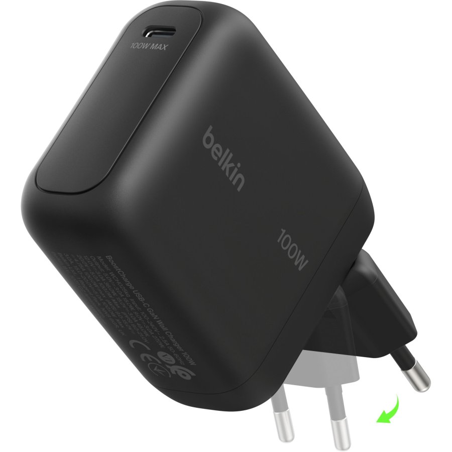 Belkin BOOSTCharge 100W USB-C GAN einkl.Stecker sw. WCH025kqBK #1
