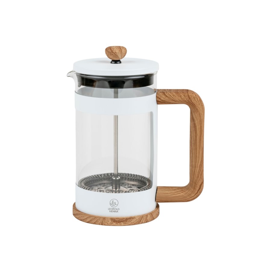 Leopold Vienna Kaffee- & Teebereiter Franca weiß 600ml #1
