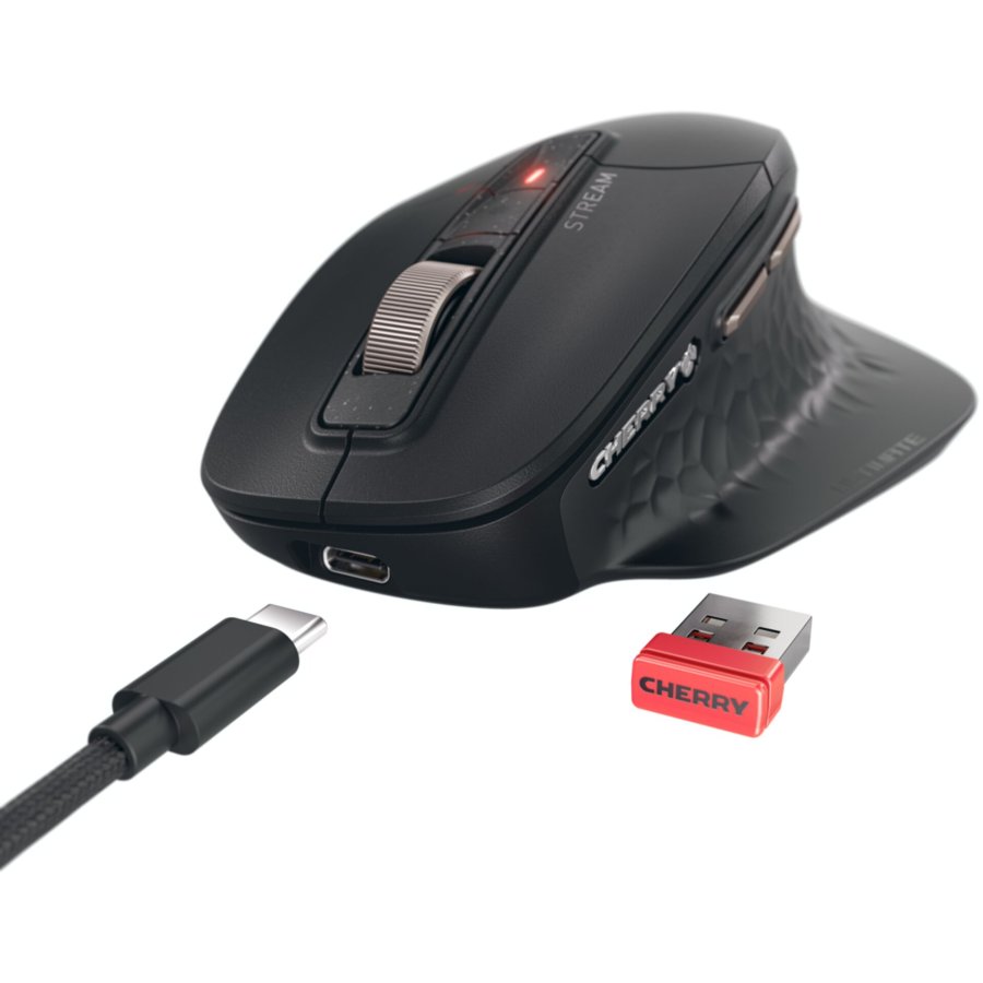 Cherry Stream Maus Ultimate LED Anzeige 7-Tasten Bluetooth #7