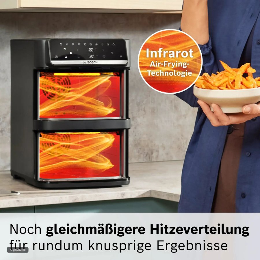Bosch MAFD661B7 Serie 6, Double Stack Air Fryer #4