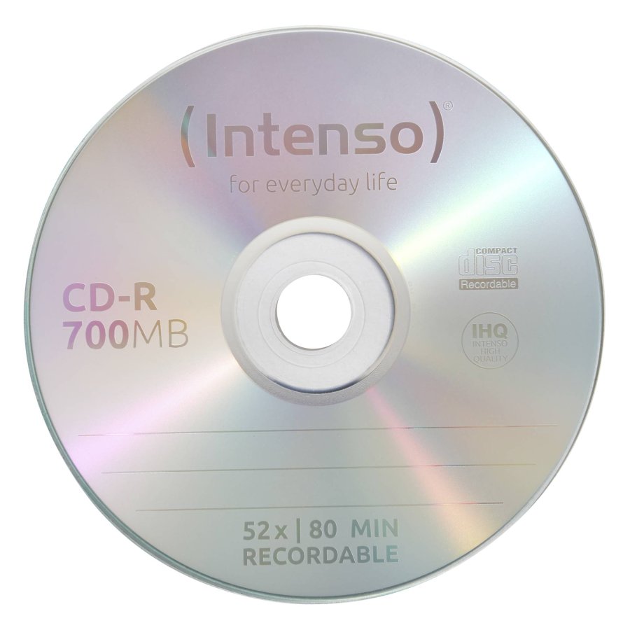 1x25 Intenso CD-R 80 / 700MB 52x Speed, Cakebox Spindle #2