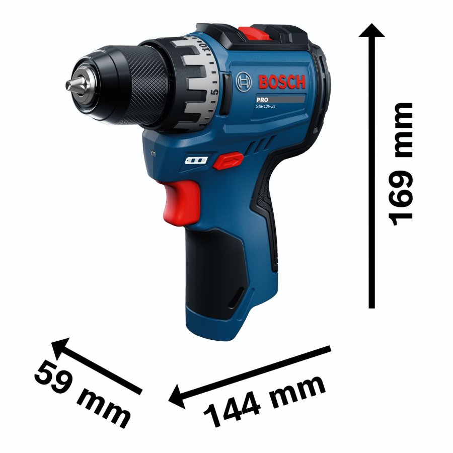 Bosch GSR12V-31 (solo, C) Akku-Bohrschrauber #2