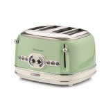 Ariete Vintage 4-Schlitz-Toaster grün #1