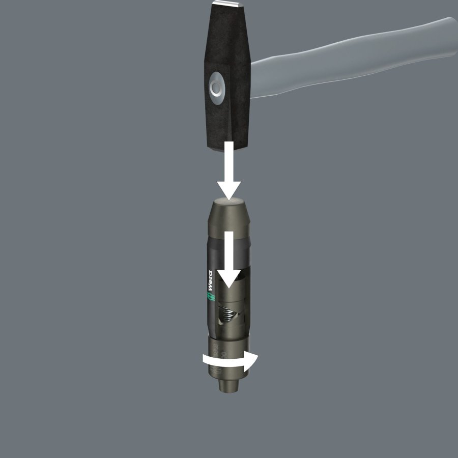 Wera 2090/16 Impaktor Schlagschraubendreher Set 1 #8