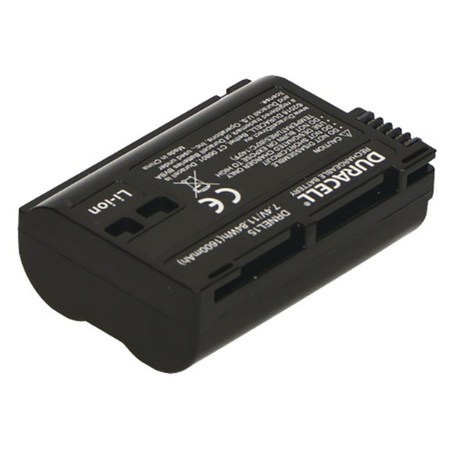 Duracell Li-Ion Akku 1600 mAh for Nikon EN-EL15 #1