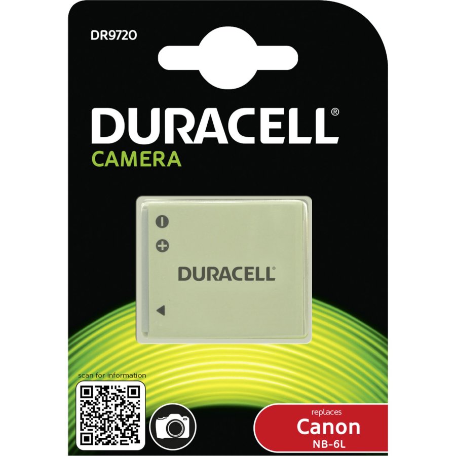 Duracell Li-Ion Battery 1000mAh for Canon NB-6L #1