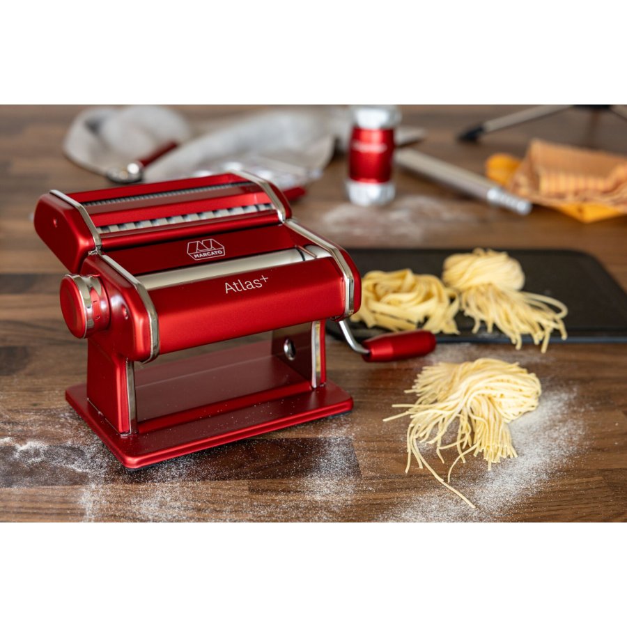 Marcato Atlas+ with Pastabike red #6
