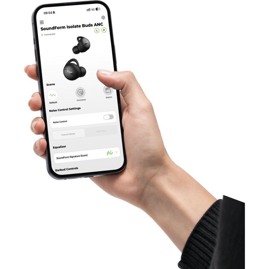 Belkin Soundform Isolate Noise Cancel. In-Ear black AUC017hqBK #7