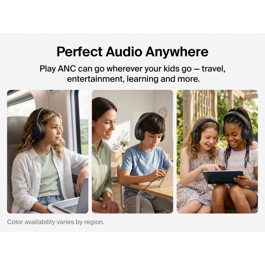 Belkin Soundform Play Noise Canc Over-Ear Jugend.schw. AUD013hqBK #9