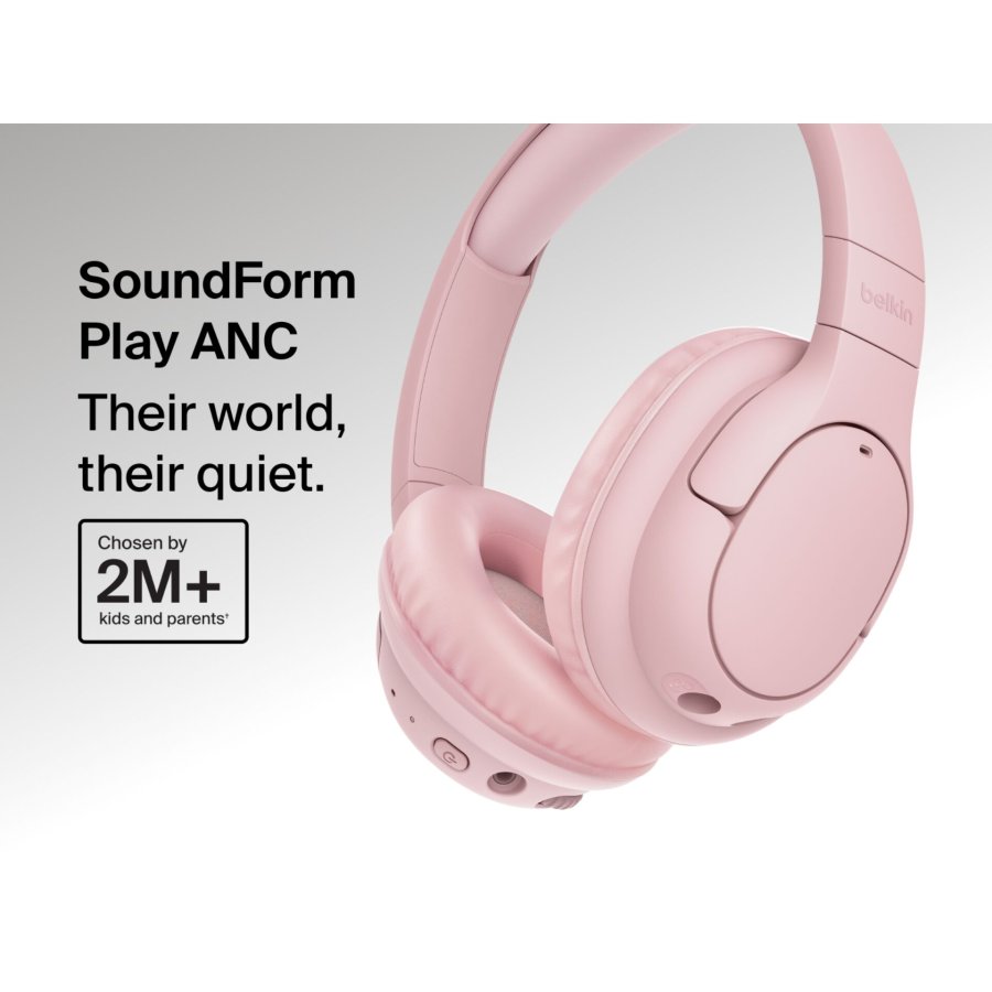 Belkin Soundform Play Noise Canc Over-Ear Jugend. pink AUD013hqPK #9