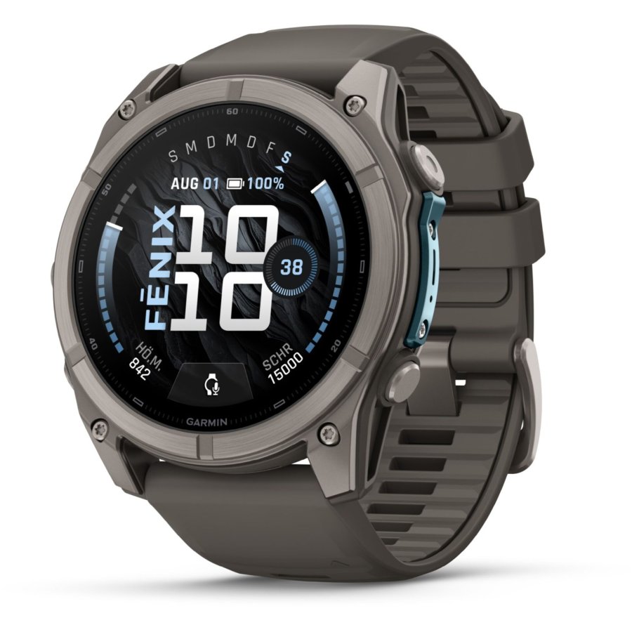 Garmin fenix 9 (51mm) kieselgrau/titan #1