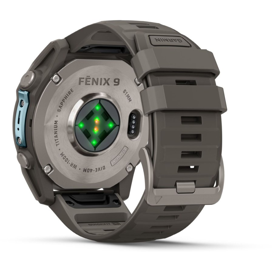 Garmin fenix 9 (51mm) kieselgrau/titan #10