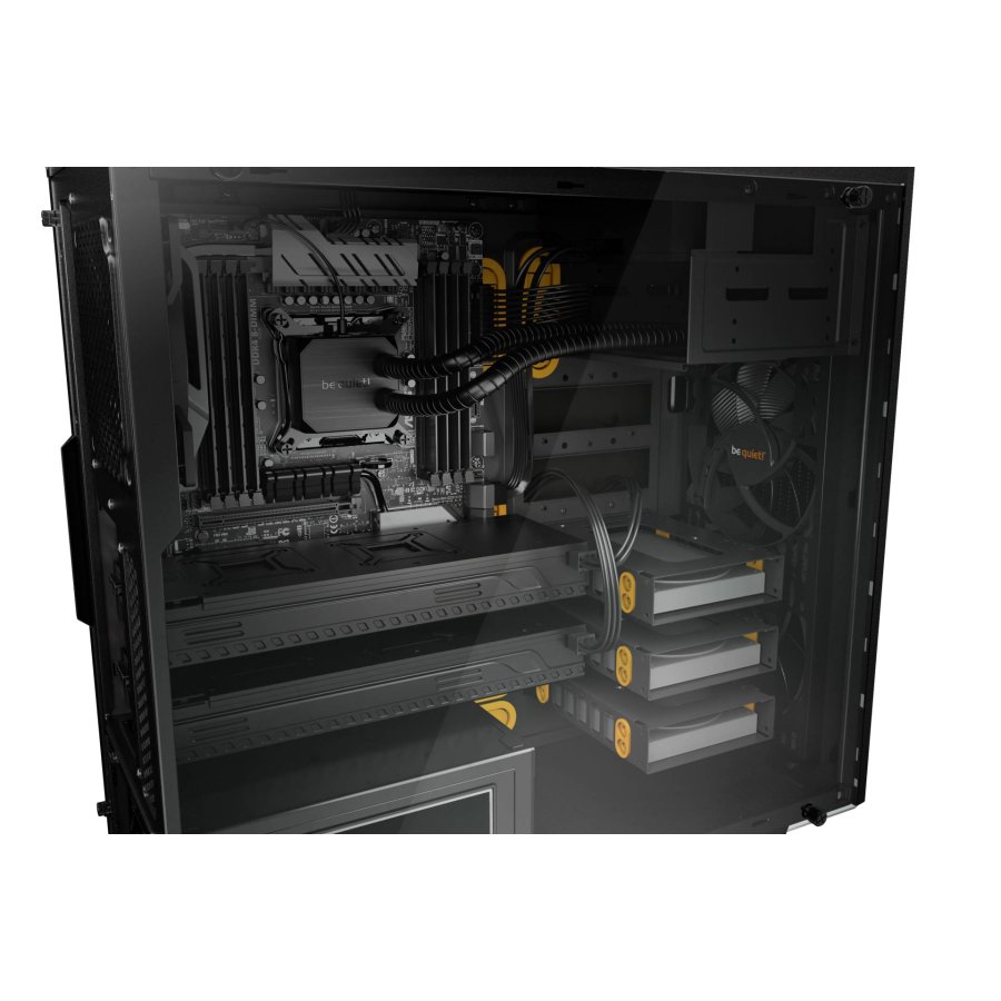 be quiet! PURE BASE 600 Orange Window housing #6