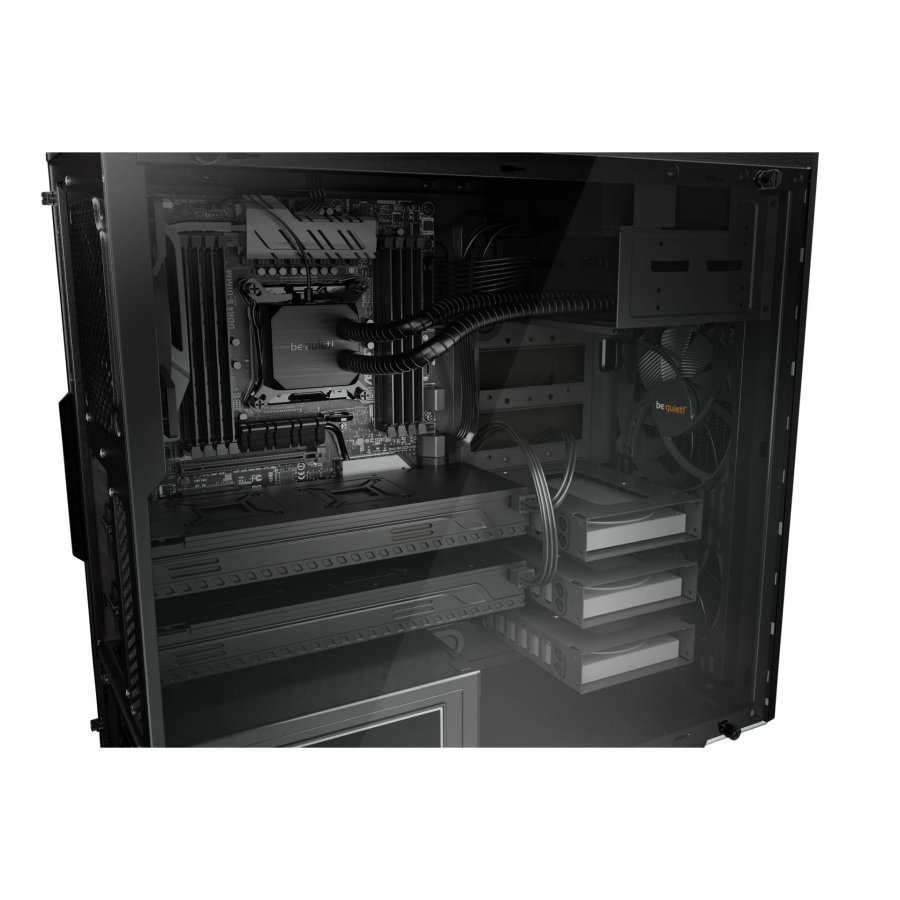 be quiet! PURE BASE 600 Black Window housing #6