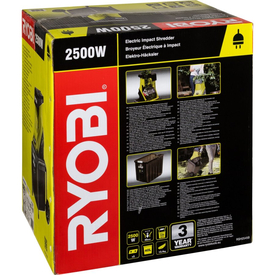 Ryobi RSH2545B kompostkvrn 2500 W 40 L Blade #2