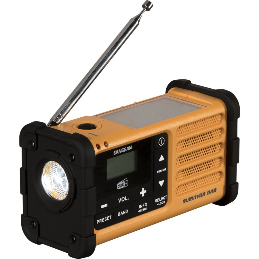 Sangean MMR-88 DAB+ yellow Emergency/Crank/Solar Radio #2