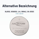 10x1 Ansmann CR 2032 #2