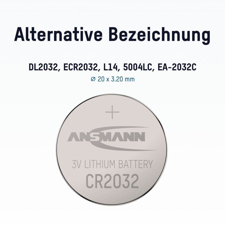 10x1 Ansmann CR 2032 #2