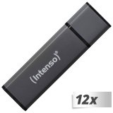12x1 Intenso Alu Line        4GB USB Stick 2.0 anthrazit #1