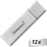 12x1 Intenso Alu Line silver 4GB USB Stick 2.0 #1