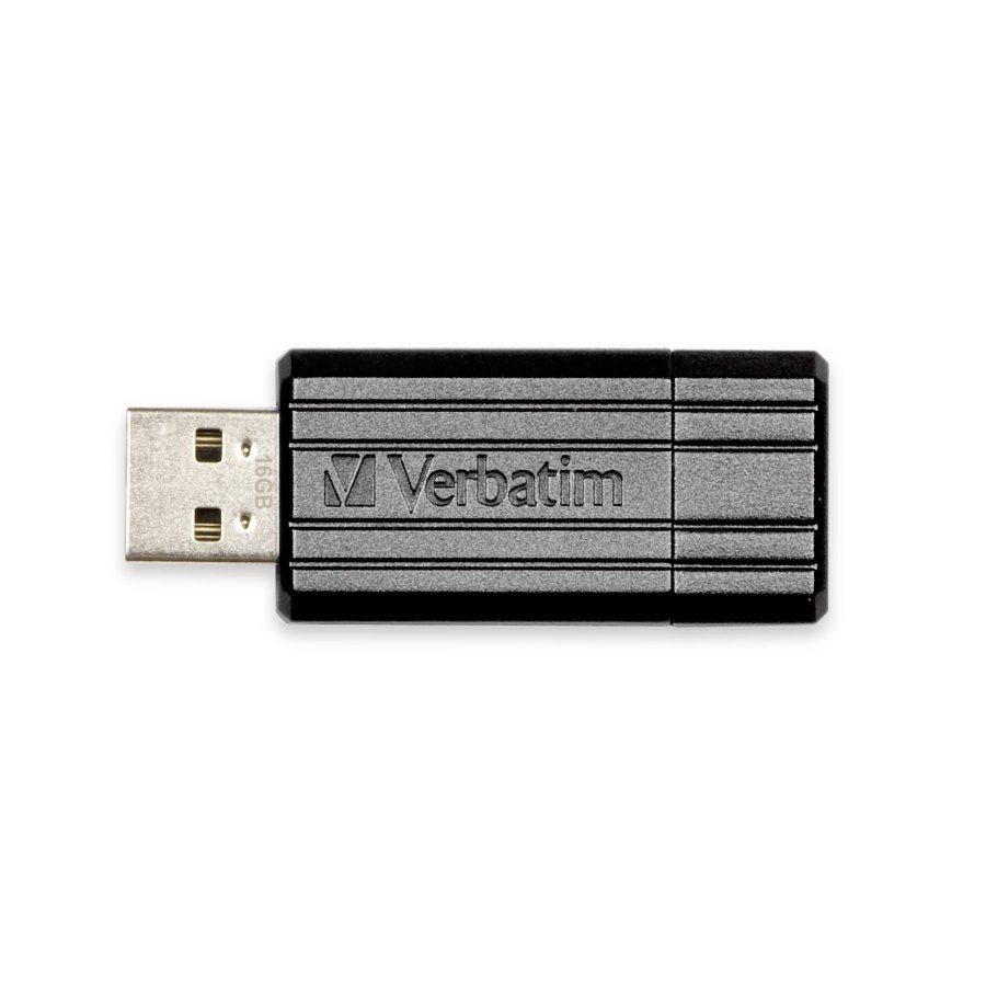 10x1 Verbatim Store n Go    16GB Pinstripe USB 2.0 black    49063 #2