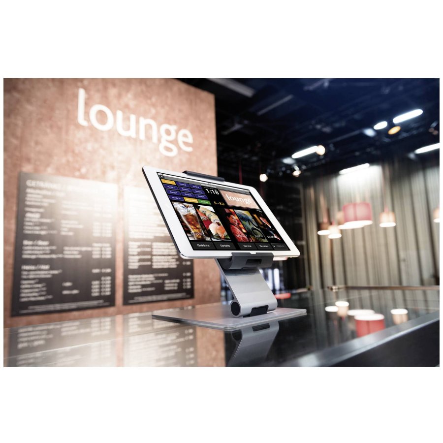 Durable Tablet Holder TABLE metallic silver          8930-23 #3