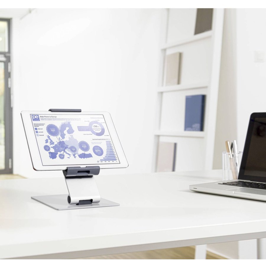 Durable Tablet Holder TABLE metallic silver          8930-23 #4