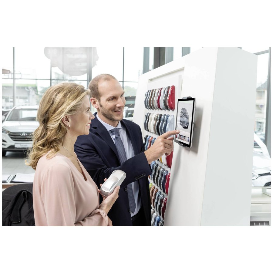 Durable Tablet Holder WALL metallic silver          8933-23 #5