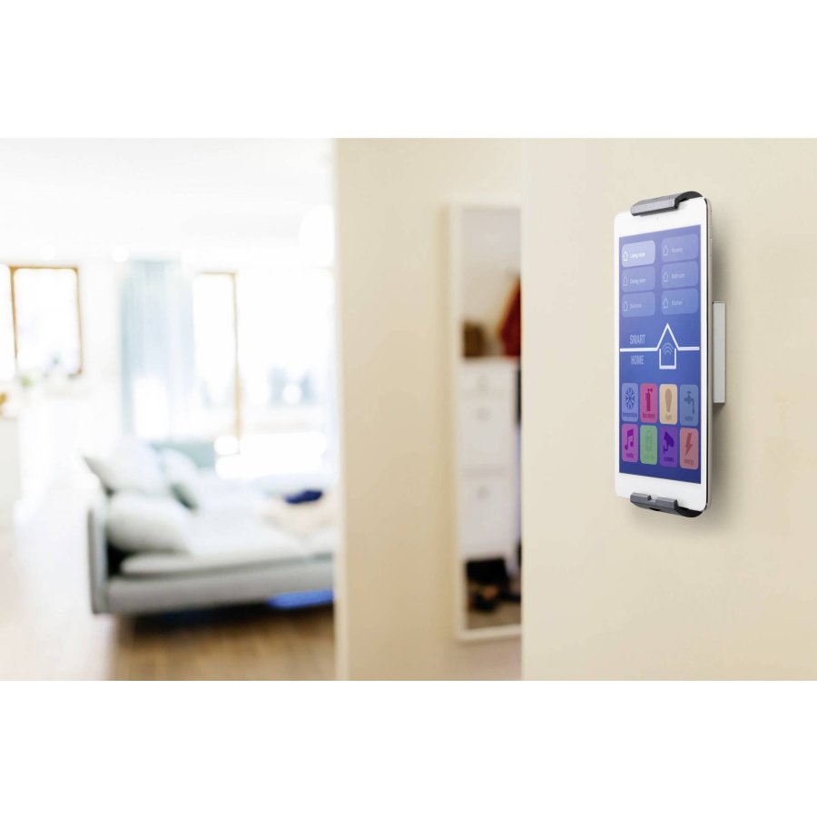 Durable Tablet Holder WALL metallic silver          8933-23 #6