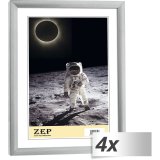 4x1 ZEP New Easy silver 21x29,7 DIN A4 Resin Frame KL11 #1