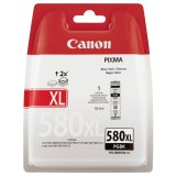 Canon PGI-580 XL blkpatron 1 stk Original Hjt (XL) udbytte Sort #1