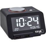 TFA 60.2017.01 Homtime Digital Alarm Clock #1