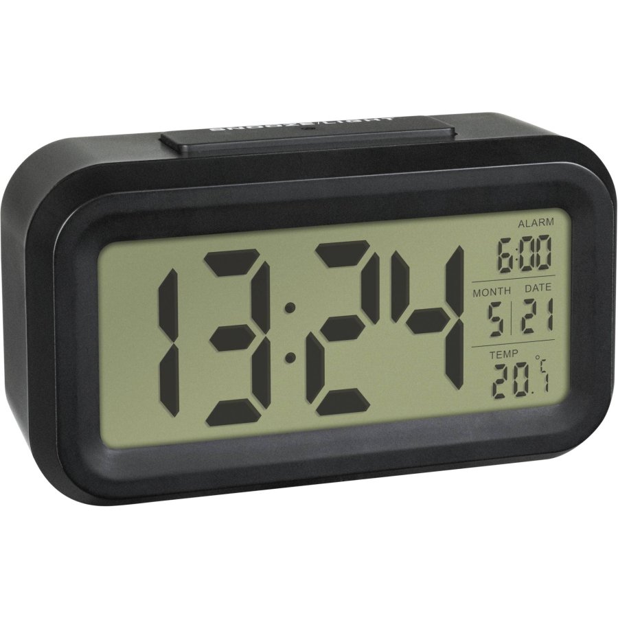 TFA 60.2018.01 LUMIO Digit Alarm Clock black #1