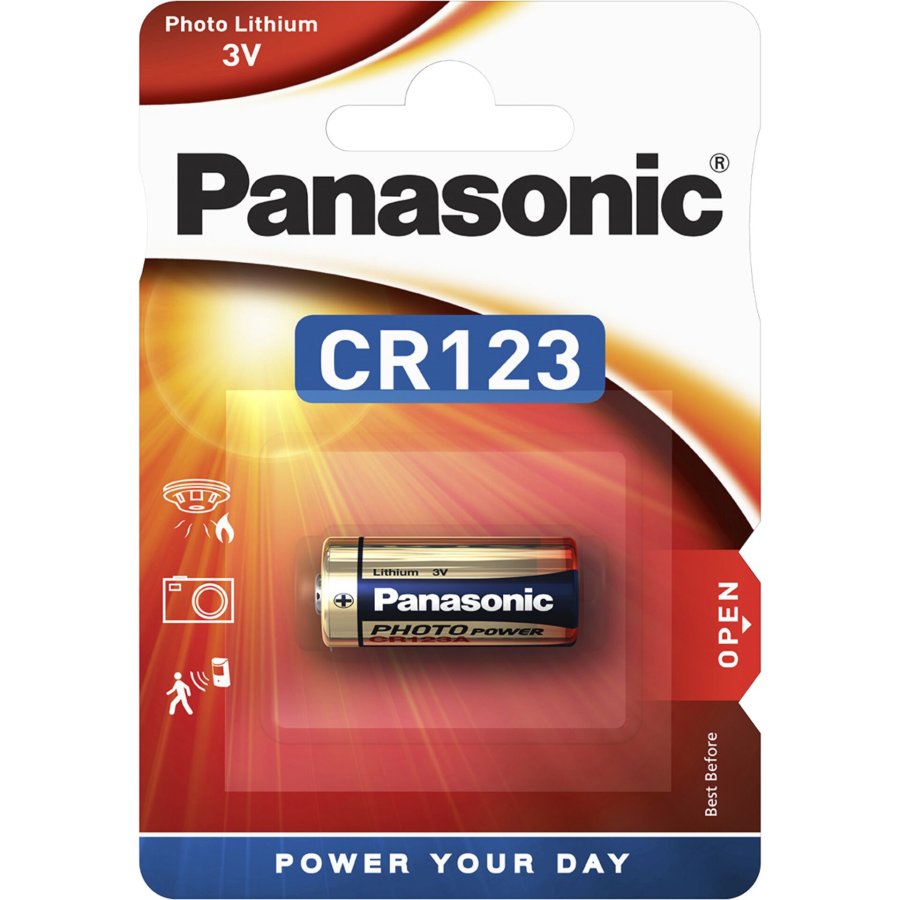 1x10 Panasonic Photo CR-123 A Lithium VPE Inner Box #2