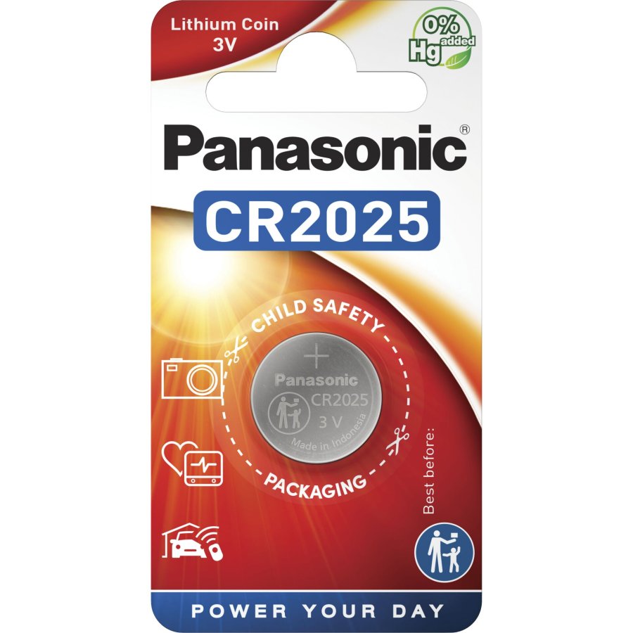 120x1 Panasonic CR 2025 Lithium Power VPE Outer Box #2