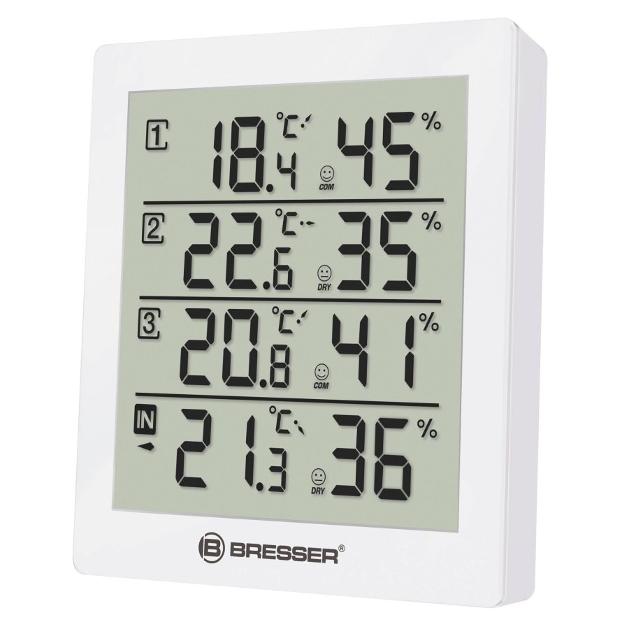 Bresser Temeo Hygro Quadro white #2