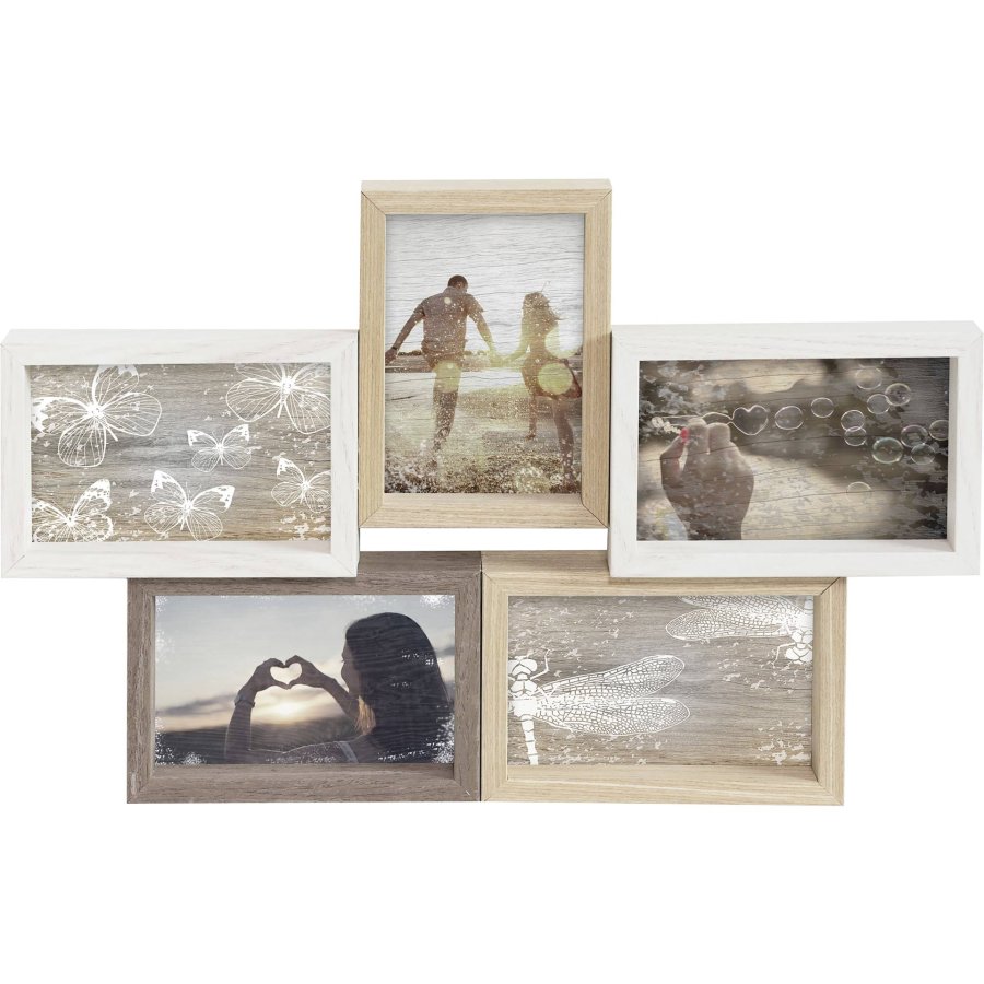 Nielsen Collage Mixed Colours 5 5x10x15 Wood Gallery 8999343 #1