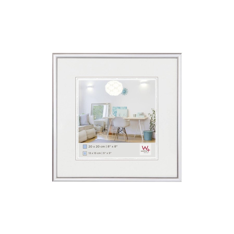 Walther New Lifestyle      20x20 Resin silver KV220S #4