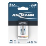 1x2 Ansmann maxE NiMH rech.bat. 2500 Mignon AA 2400 mAh #1