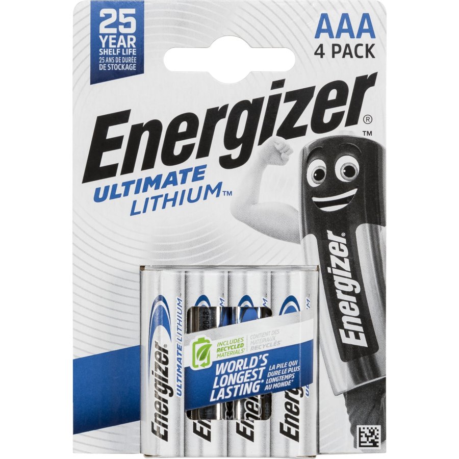 1x4 ENERGIZER Ultimate Lithium Micro AAA LR 03 1,5V #1