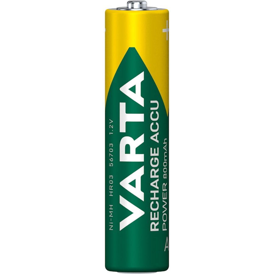 Genopladeligt Nimh Batteri Aaa 1.2 V 800 mAh 4-Bobler #2