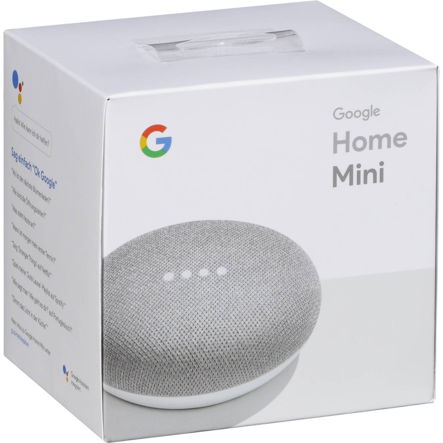 Google Home Mini Chalk Smart Speaker Assistant #1
