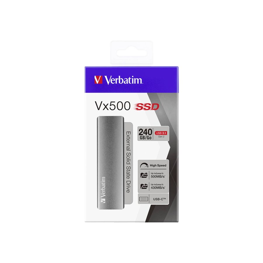 Verbatim Store n Go Vx500  240GB SSD USB 3.1                47442 #4