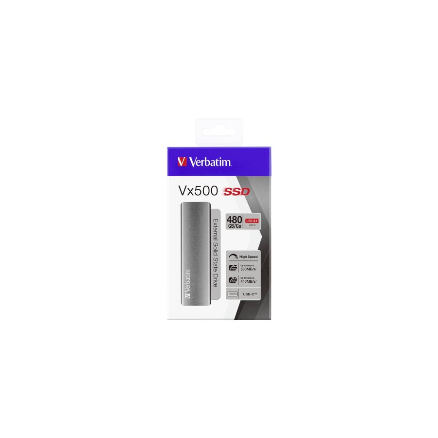 Verbatim Store n Go Vx500  480GB SSD USB 3.1                47443 #4