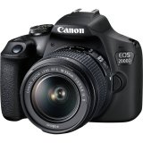Canon EOS 2000D BK 18-55 IS II EU26 SLR kamerast 24,1 MP CMOS 6000 x 4000 pixel Sort #2