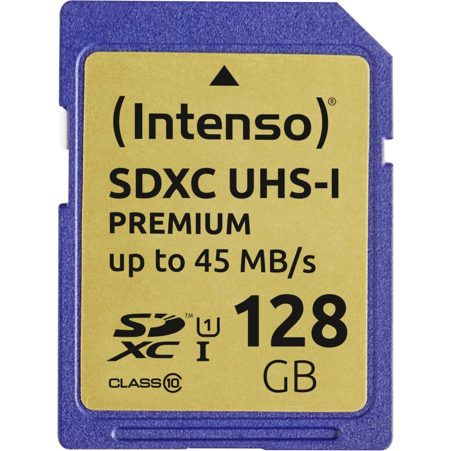 Intenso SDXC Card          128GB Class 10 UHS-I Premium #1