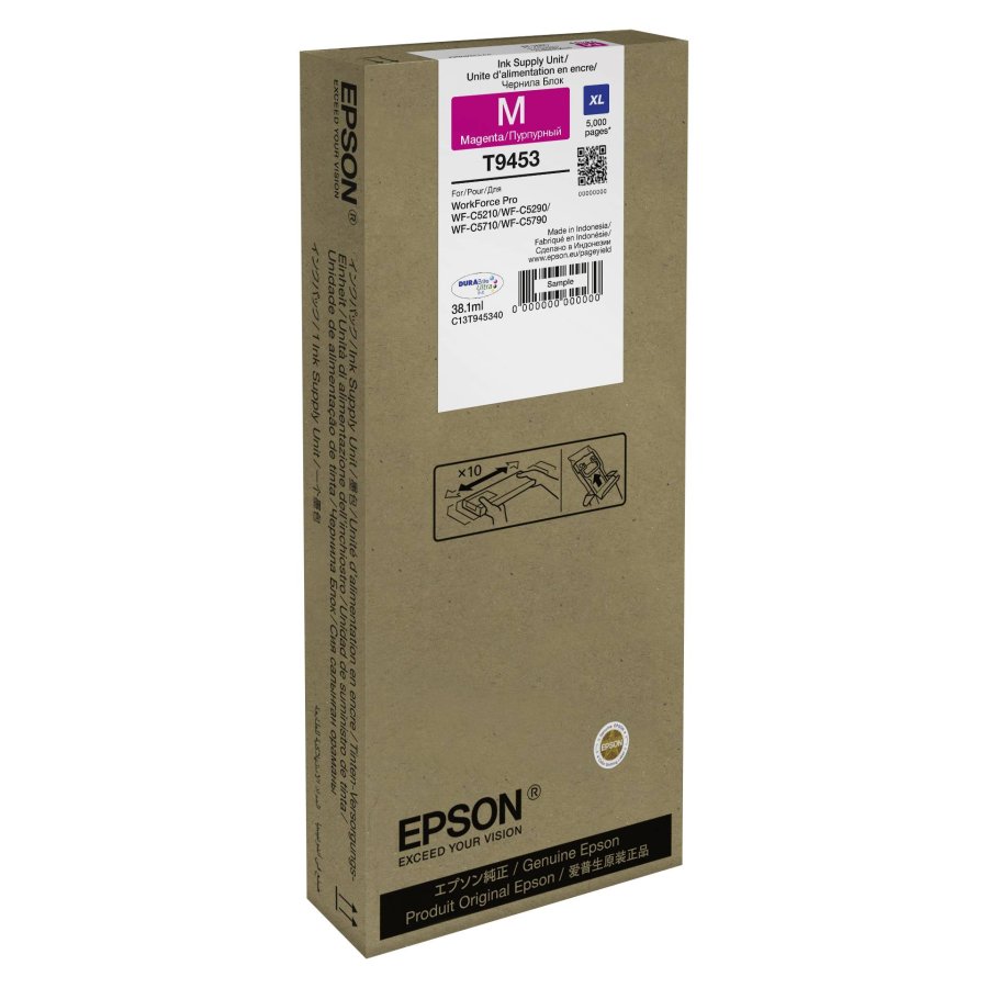 Epson C13T945340 bl�kpatron 1 stk Original H�jt (XL) udbytte Magenta #2